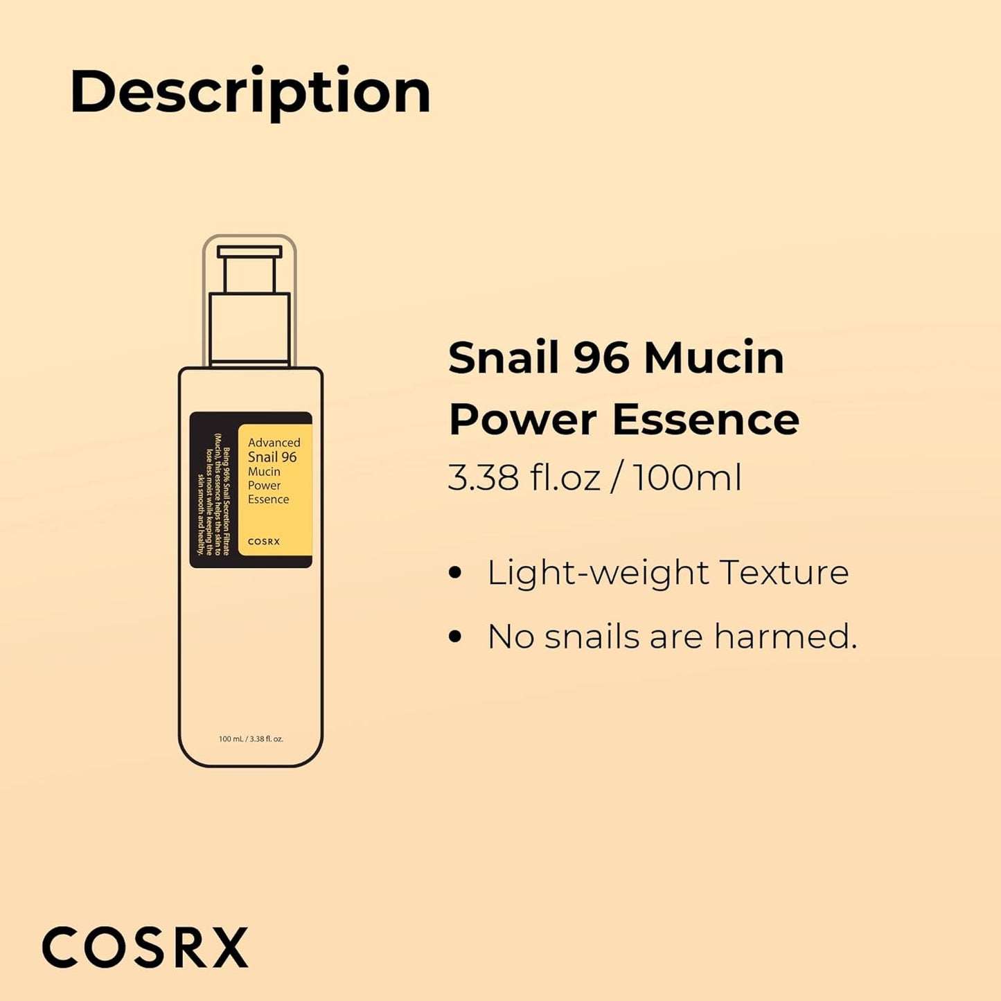 Cosrx  COSRX Advanced Snail 96 Mucin Power Essence